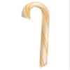 3 Natural Butterscotch Candy Canes, NO Corn Syrup, Hammonds Handmade 2 Oz Gold Stripe view 2