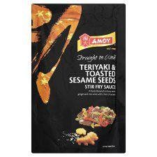 Amoy Straight To Wok Teriyaki & Toasted Sesame Seeds Fry Sauce 120G