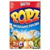 Popz Microwave Popcorn Salted 3 x 100g view 1