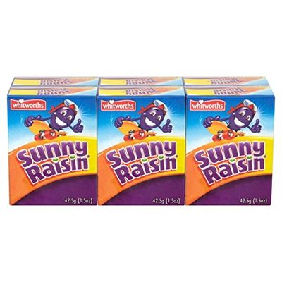 Whitworths Sunny Raisin Mini Pack 6 x 42.5g