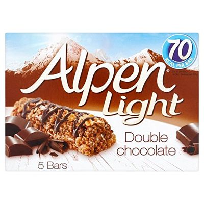 Alpen Light Bars Double Chocolate 5 x 21g