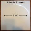 8" Round - Camoflauge Green Background - Edible Cake/Cupcake Topper view 2
