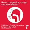 Controls Headache, Fever, Sore Throat - Tylenol Cold and Flu Severe Caplets, 24 Count (Pack of 2) view 2
