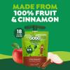 GoGo squeeZ Applesauce and Fruit Puree, Apple Cinnamon, 3.2 oz (Pack of 18), Unsweetened Fruit Snacks for Kids, Gluten Free, Nut Free and Dairy Free, BPA Free Pouches (Packaging May Vary) view 4