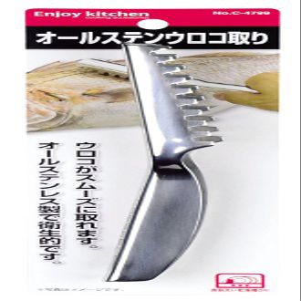 Pearl Metal ENJOY KITCHEN C-4799 All Stainless Steel Scale Remover