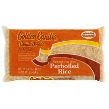 Goya Golden Canilla Parboiled Long Grain Rice, 1 Pound (Pack of 30)