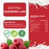 Heather Hills Farm Scottish Raspberry Jam 11.6oz (330g) - Handmade Artisan Fruit Preserve, Tart Natural Soft Set Jam, Scottish Food Gift from Scotland, British Raspberry Spread for Breakfast view 2
