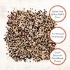 Roland Foods Organic Tri-Color Quinoa, Pre-washed, Guten Free Whole Grain, 5 Lb Bag view 4