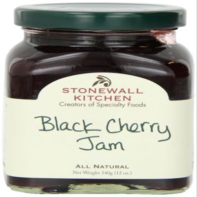 Stonewall Kitchen Jam, Black Cherry, 12 Ounce
