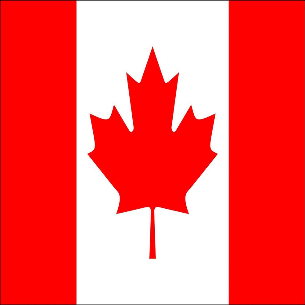 3" Round ~ Canadian Flag ~ Edible Cake/Cupcake Topper!!!