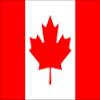 3" Round ~ Canadian Flag ~ Edible Cake/Cupcake Topper!!! view 1