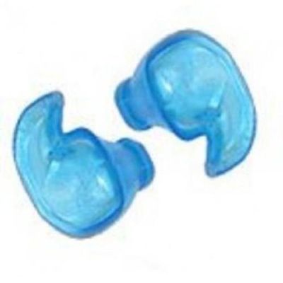 Medical Grade Doc's Pro Ear Plugs - Blue - Non Vented - Size Tiny