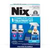 Nix Complete Lice Treatment Kit for Home and Hair, with Permethrin Crme Rinse, Combing Gel, Lice Comb, and Home Spray for Bedding and Furniture view 1