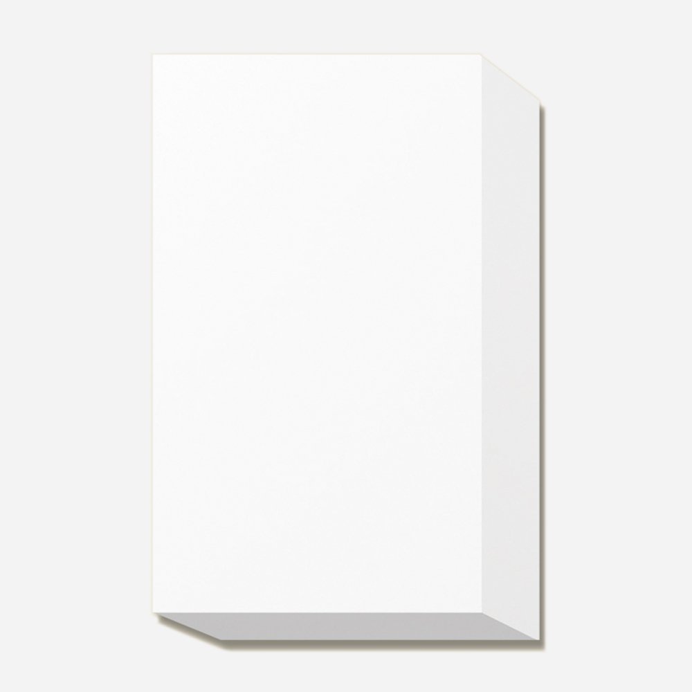(Shimojima) Heiko H-55 Box, White Plain Box, 6.7 x 10.6 x 2.4 inches (17 x 27 x 6 cm), 10 Pieces
