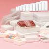 (Shimojima) Heiko H-55 Box, White Plain Box, 6.7 x 10.6 x 2.4 inches (17 x 27 x 6 cm), 10 Pieces view 2