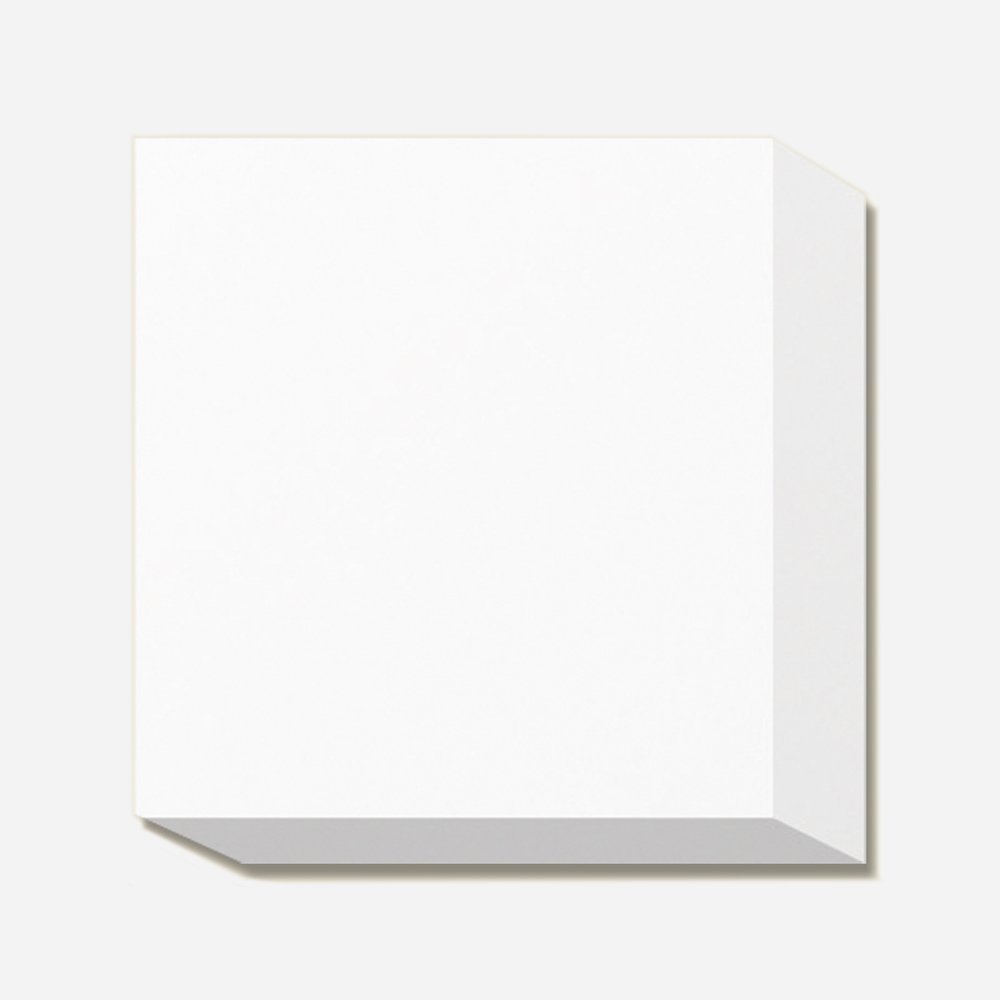 (Shimojima) Heiko H-68 Boxes, Plain White Box, 5.5 x 5.5 x 1.6 inches (14 x 14 x 4 cm), 10 Pieces