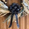 Black Pull Bows with Tails - 8" Wide, Set of 6, Christmas, Halloween, Funeral, Mourning, Gift Wrap, Birthday, Anniversary view 3