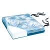 Skil-Care Comfort Wheelchair Cushion E-Z Rise w/Two Color Vinyl Cover. 18W x 16D x 6H - Additional Comfort for Wheelchair or Geri-Chair Patients. Wheelchair Cushions and Accessories. 707052 view 1