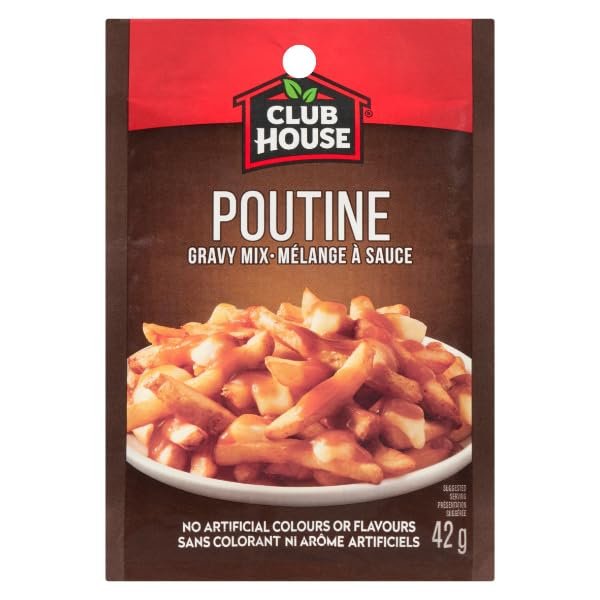 Club House Gravy Mix, Poutine, 42g/1.5oz