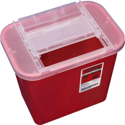 31142222 SHARPS-A-GATOR Sharps Containers, 2 Gallon - 20 CaseF