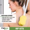 FabLife Hip Kit Daily Living Aids for Mobility, Hip Replacement Recovery, Knee and Back Surgery Includes Grabber Reacher, Bath Sponge Stick, Formed Sock Aid, Shoehorn view 3