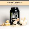NutraBio Classic Whey Protein Powder- 25G of Protein Per Scoop - Full-Spectrum Amino Acid Profile - No Fillers, Artificial Colors, Preservatives - Low Glycemic Index - Creamy Vanilla, 2 Pounds view 3