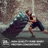 NutraBio Classic Whey Protein Powder- 25G of Protein Per Scoop - Full-Spectrum Amino Acid Profile - No Fillers, Artificial Colors, Preservatives - Low Glycemic Index - Creamy Vanilla, 5 Pounds view 3
