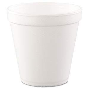 Dart Foam Containers, Foam, 16Oz, White, 25/Bag, 20 Bags/Carton