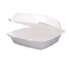 Foam Container, Hinged Lid, 3-Comp, 9 1/2 x 9 1/4 x 3, 200/Carton 9.5 view 1