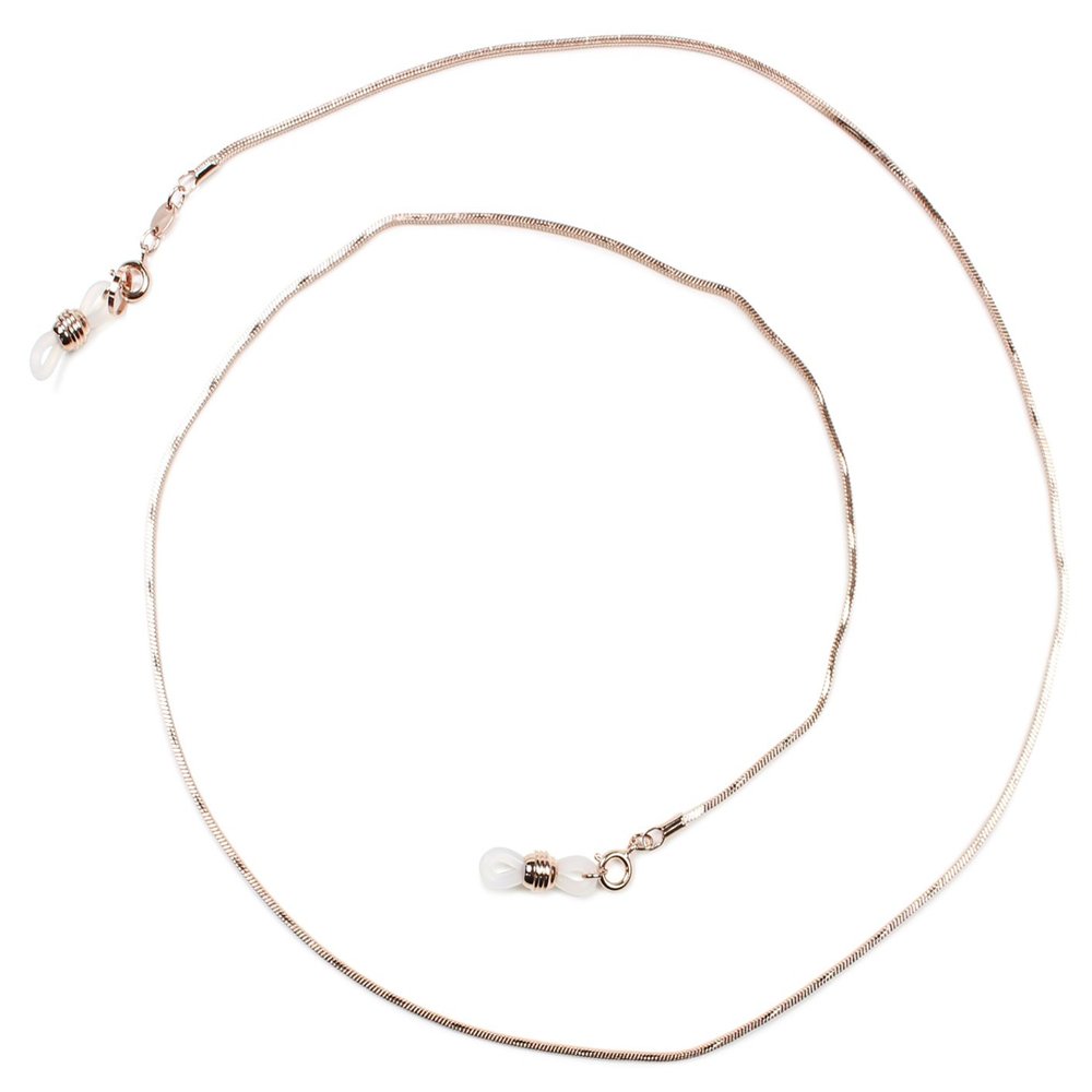 PG Series (Pink Gold Chain) P G-3 3 1 Snake Cut Square 1.5mm