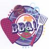 2" Round ~ BBQ! Birthday ~ Edible Cake/Cupcake Topper!!! view 1