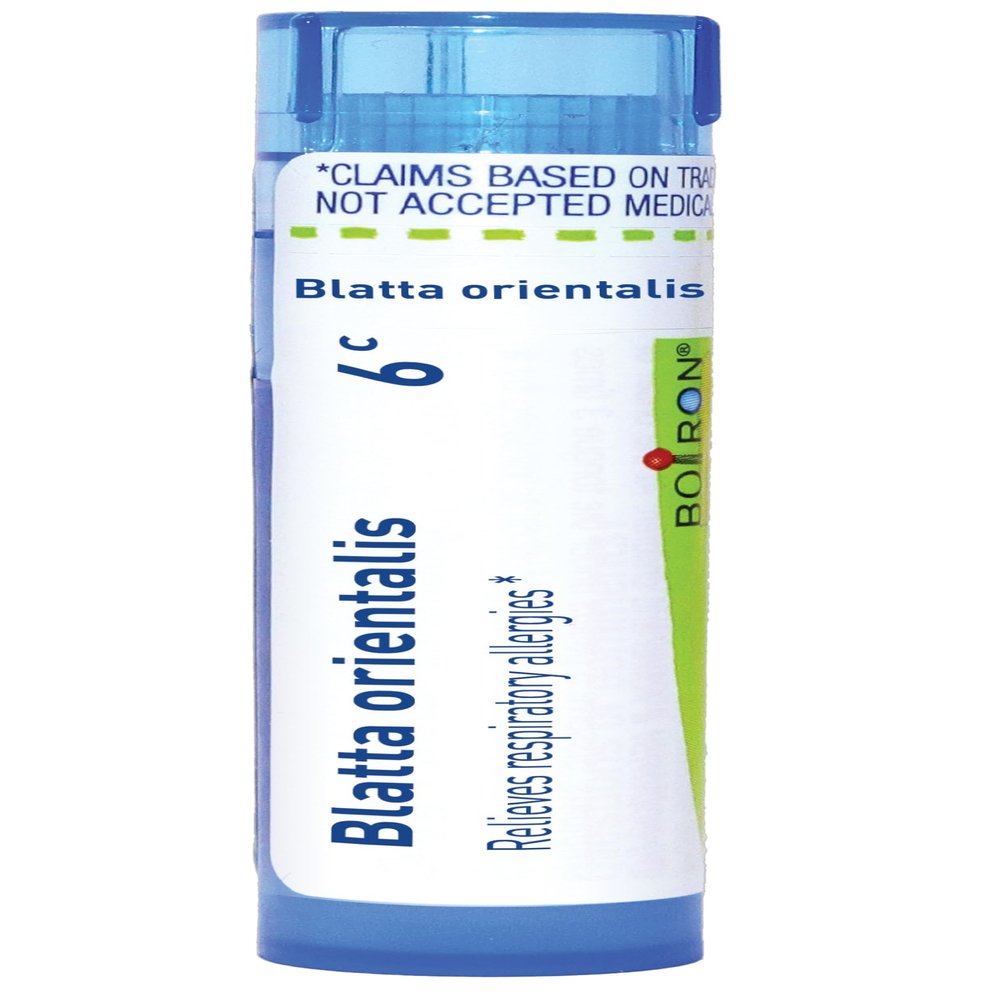 Boiron Blatta orientalis 6C for Respiratory Allergies - 80 Pellets