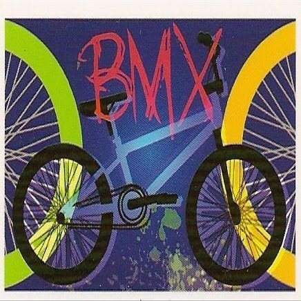 3" Round ~ BMX Sports Birthday ~ Edible Cake/Cupcake Topper!!!