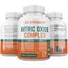 KRK SUPPLEMENTS 3 Bottles Nitric Oxide Complex 3500mg Per Serving L-Arginine HCL AAKG AKG Alpha Ketoglutarate Citrulline Malate 360 Total Capsules view 3