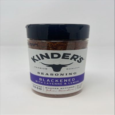 Kinder's Blackened with Cayenne and Lemon Seasoning, 4.2 Ounce