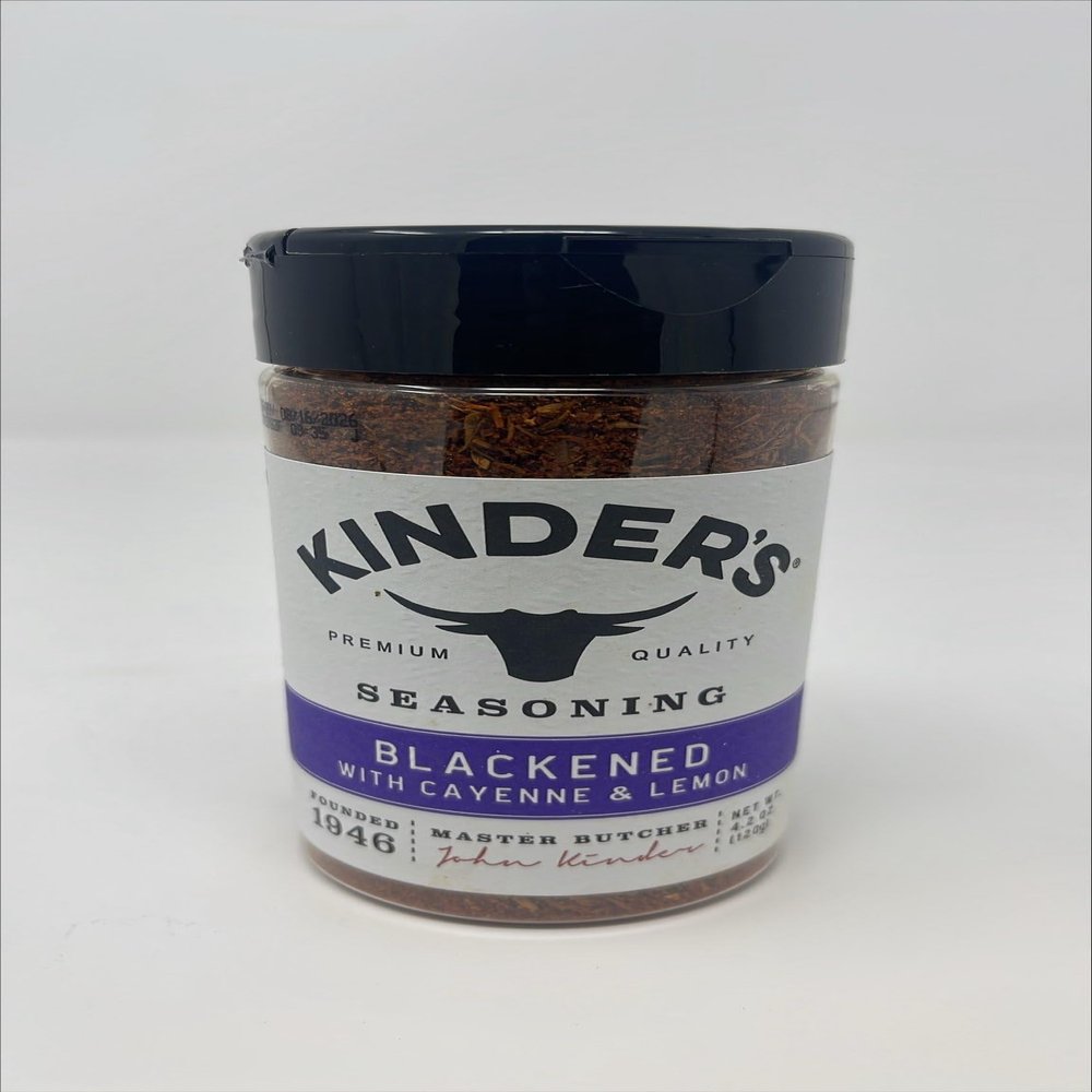 Kinder's Blackened with Cayenne and Lemon Seasoning, 4.2 Ounce