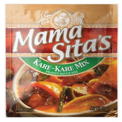 Mama Sita's Kare-Kare Peanut Sauce Mix (2.0oz, 57g) 4 Pack