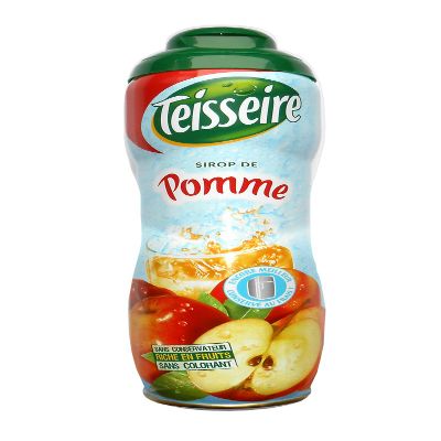 Apple Teisseire French Syrup Apple Concentrate 600ml (20.3 Fl Oz), Apple (Pomme)