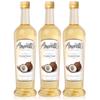 Amoretti Premium Coconut Cream Syrup 750ml 3 Pack view 1