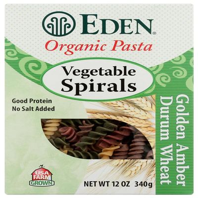 Eden Foods Vegetable Spirals Organic - 6 x 12 ozs.