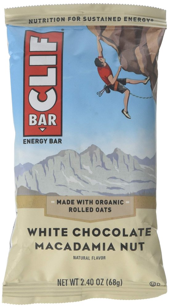 Clif Bar White Chocolate Macadamia Nut Bar - 3 x 2.4 ozs.