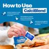 CalciBlend Alkalizing Granules 50 Pack Box  All Natural Acid Reducer Powder for Food and Beverages, Promotes pH Balance, Keto Friendly, Non-GMO, Sugar and Calorie Free, for Digestive Comfort view 3