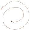 PG Series (Pink Gold Chain) PG-328 Round Oval view 1