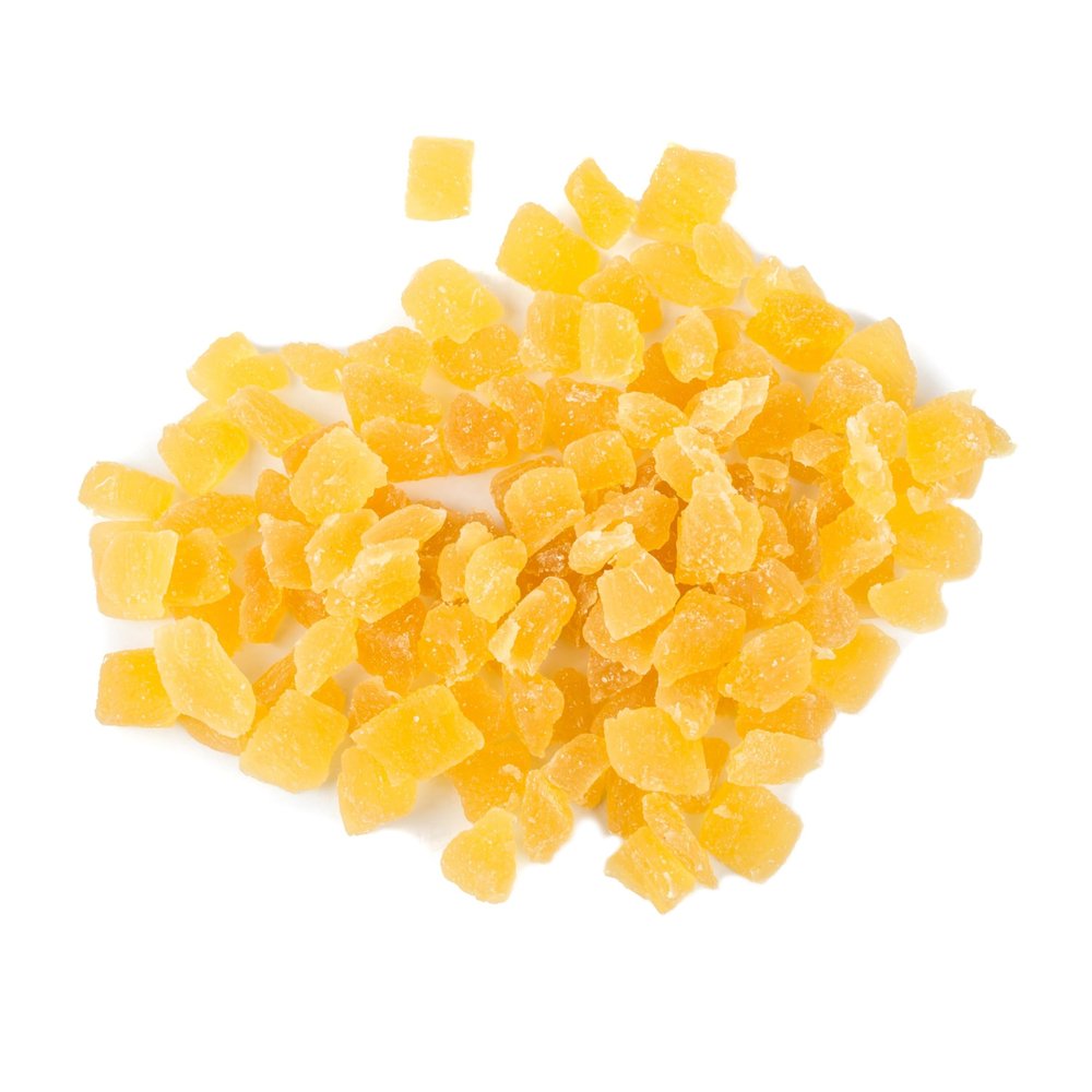 Diced Dried Pineapple - 11 lb. Box
