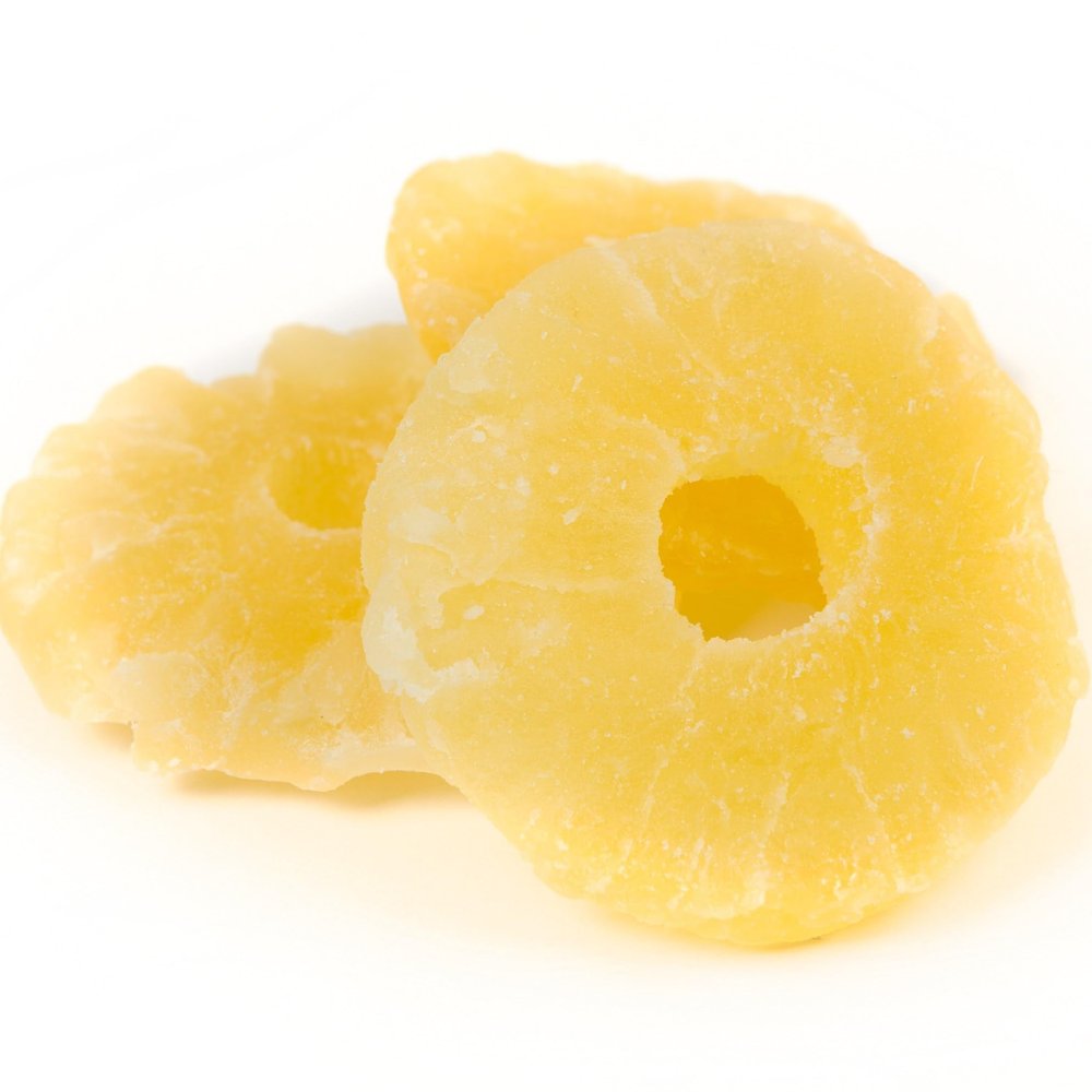 Dried Pineapple Rings - 11 lb. Box