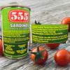 555 Sardines in Tomato Sauce 5.5oz (155g), 6 Pack view 3