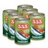 555 Sardines in Tomato Sauce 5.5oz (155g), 6 Pack view 4