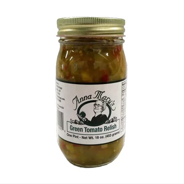 Anna Mary's Green Tomato Relish, 16 oz. (2 pack)