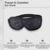 COCOON - Premium - Eye Shade, Sleep Eye Mask for Men Women, Light Blocking, Foam Ear Plugs - Light Blue view 2
