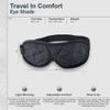 COCOON - Premium - Eye Shade, Sleep Eye Mask for Men Women, Light Blocking, Foam Ear Plugs - Light Blue view 3